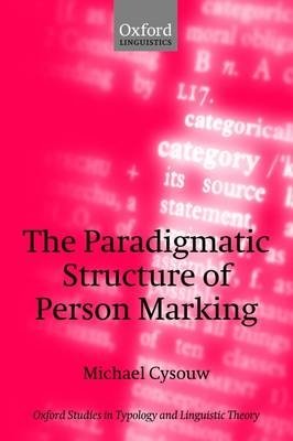 The Paradigmatic Structure of Person Marking фото книги