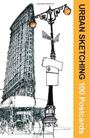 Urban Sketching. 100 Postcards. 100 Beautiful Location Sketches from Around the World фото книги