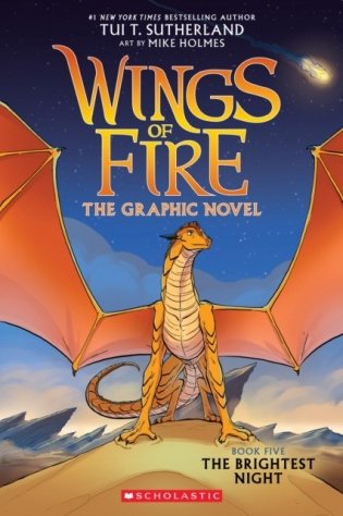 Wings of Fire: The Brightest Night: A Graphic Novel (Wings of Fire Graphic Novel #5) фото книги