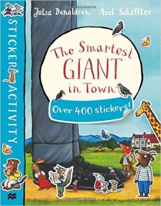 The Smartest Giant in Town Sticker Book фото книги