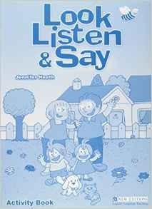 Look, Listen and Say Activity Book фото книги