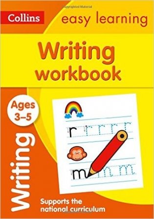 Collins Easy Learning Preschool – Writing Workbook фото книги