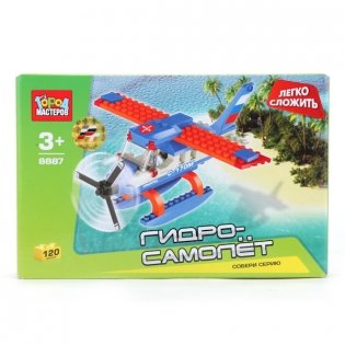 Конструктор "Гидро-самолет", 120 деталей фото книги