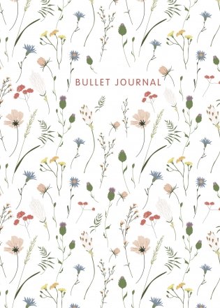 Блокнот в точку: Bullet Journal (полевые цветы, 120 л.) фото книги