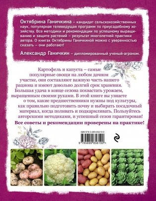 Картофель и капуста. Секреты урожая от Октябрины Ганичкиной фото книги 8