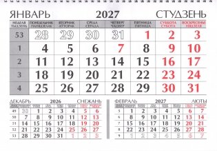 Календарь настенный квартальный на 2027 год. "Год Козы" фото книги 2