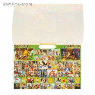 Раскраска детская с наклейками А3 "Сказки Пушкина" фото книги 3