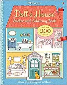 Doll's House Sticker & Colouring Book фото книги