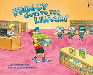 Froggy Goes to the Library фото книги
