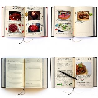Семейная кулинарная книга "My Family", чёрная фото книги 6