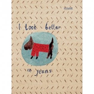 Тетрадь общая "In Jeans", 48 листов, клетка фото книги