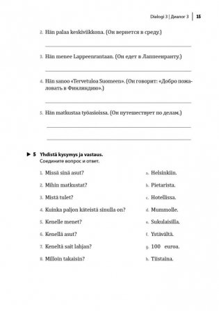 Финский язык. Разговорный экспресс-курс: Диалоги. Грамматика. Упражнения фото книги 9
