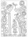 Creative Haven Fanciful Birds coloring book фото книги маленькое 6