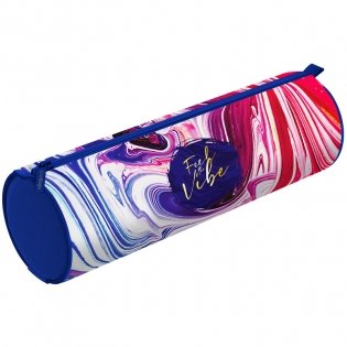 Пенал-тубус 1 отделение, 210х60 Berlingo "Liquid Wave", полиэстер фото книги 2