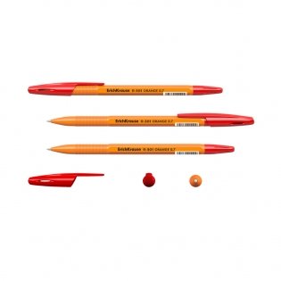 Ручка шариковая "R-301 Orange Stick", красная фото книги 4