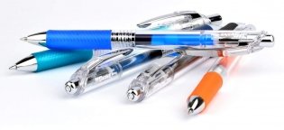 Ручка гелевая "EnerGel InFree", черный стержень, 0,7 мм фото книги 2