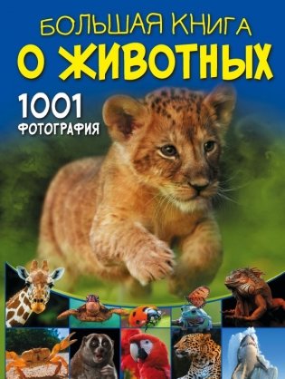 Большая книга о животных. 1001 фотография фото книги