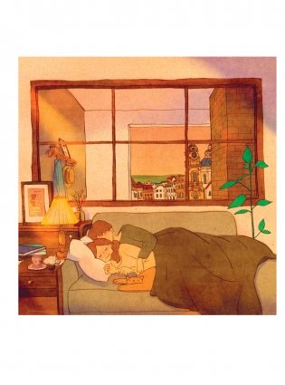 Любовь живет в мелочах. Раскраска-антистресс от популярной корейской художницы Puuung фото книги 6