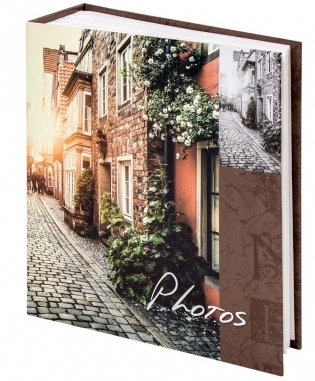 Фотоальбом "Итальянские улочки", на 304 фото 10x15 см, твердая обложка фото книги