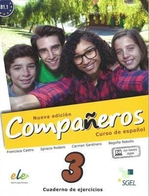 Companeros 3. Exercises Book with Internet Access фото книги