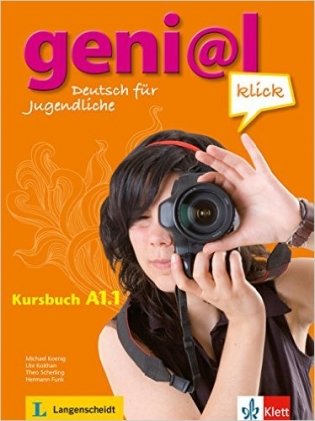 geni@l klick A1.1: Deutsch als Fremdsprache für Jugendliche. Kursbuch mit Audio-Dateien zum Download фото книги