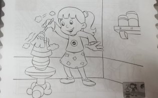 Раскраска со стикерами. Правила безопасности фото книги 4