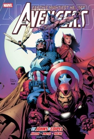 Avengers by Johns & Coipel Omnibus David Finch Cover фото книги