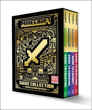 Minecraft: Guide Collection 4-Book Boxed Set (Updated): Survival (Updated), Creative (Updated), Redstone (Updated), Combat фото книги