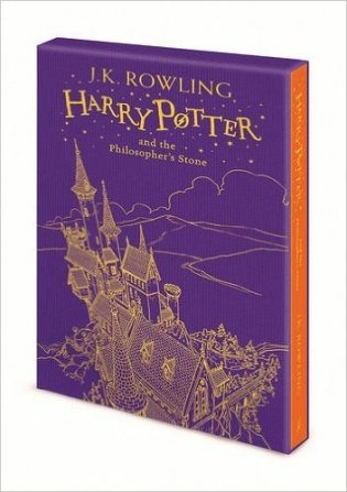 Harry Potter and the Philosopher's Stone (purple) фото книги