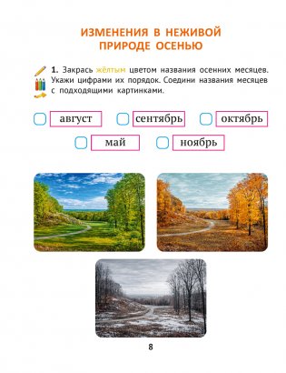 Человек и мир. 1 класс. Рабочая тетрадь фото книги 7