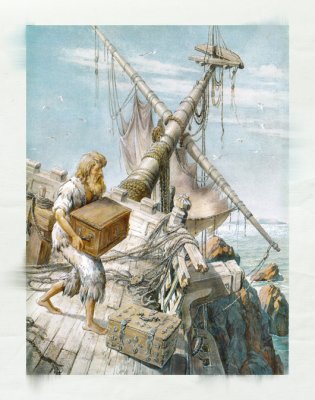 Жизнь и удивительные приключения морехода Робинзон Крузо фото книги 9