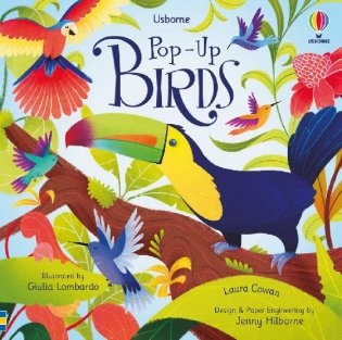 Pop-Up Birds. Board book фото книги