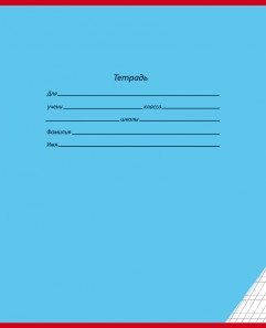Тетрадь "Классика", А5, 12 листов, частая косая линия фото книги 4