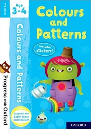 Progress with Oxf: Colours and Patterns. Age 3-4 фото книги