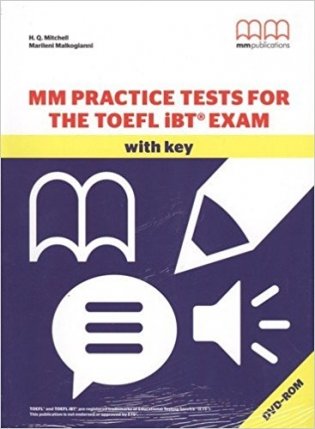 TOEFL Practice Test Book with DVD (+ DVD) фото книги