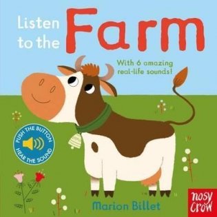 Listen to the Farm (sound board book) фото книги