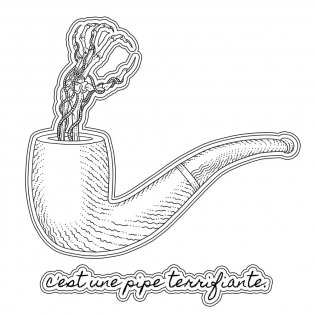 The Beauty of Horror 6: Famous Monsterpieces Coloring Book фото книги 6