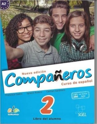 Companeros: Student Book with Access to Internet Support 2016: Curso de Espanol фото книги
