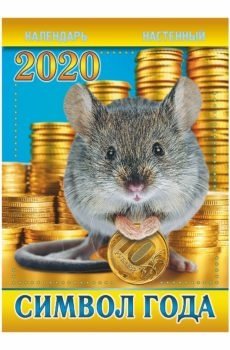 Календарь настенный "Символ года" на 2020 год фото книги