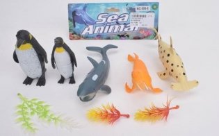 Набор животных "Морской мир 2" (8 предметов) фото книги