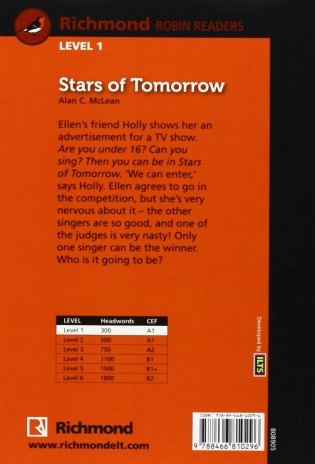 Stars of Tomorrow (+ Audio CD) фото книги 2