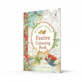 Brambly Hedge: Festive Colouring Book фото книги 2