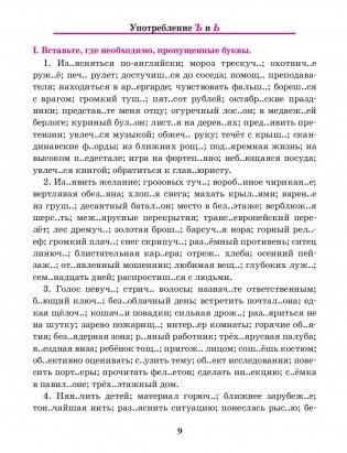 Русский язык. Тренажер по орфографии и пунктуации. 9 класс фото книги 9