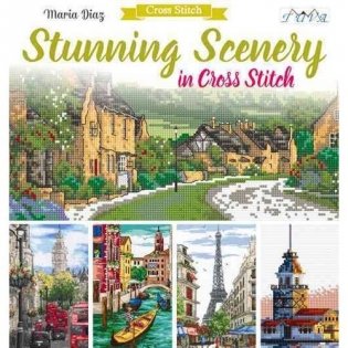 Stunning Scenery in Cross Stitch фото книги