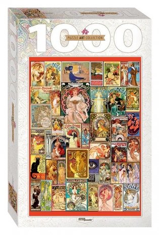 Пазл "Art Nouveau", 1000 элементов фото книги