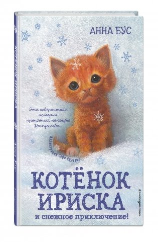 Котёнок Ириска и снежное приключение! фото книги