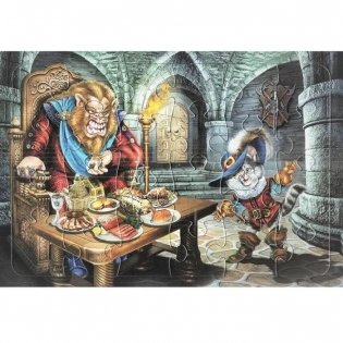 Пазл Кот в сапогах, 24 элемента фото книги