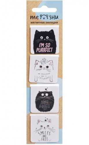 Закладки магнитные "Kitty" фото книги