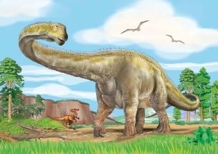 Пазл Динозавр Спинозавр, 30 деталей фото книги