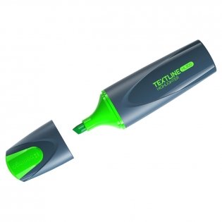 Текстовыделитель Berlingo Textline HL300 зеленый, 1-5мм фото книги